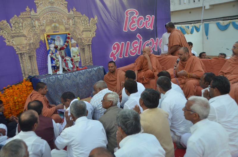 SMVS Swaminarayan Mandir Himatnagar - Shilanyas Samaroh