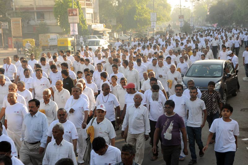Charity Walk for SMVS Swaminarayan Hospital