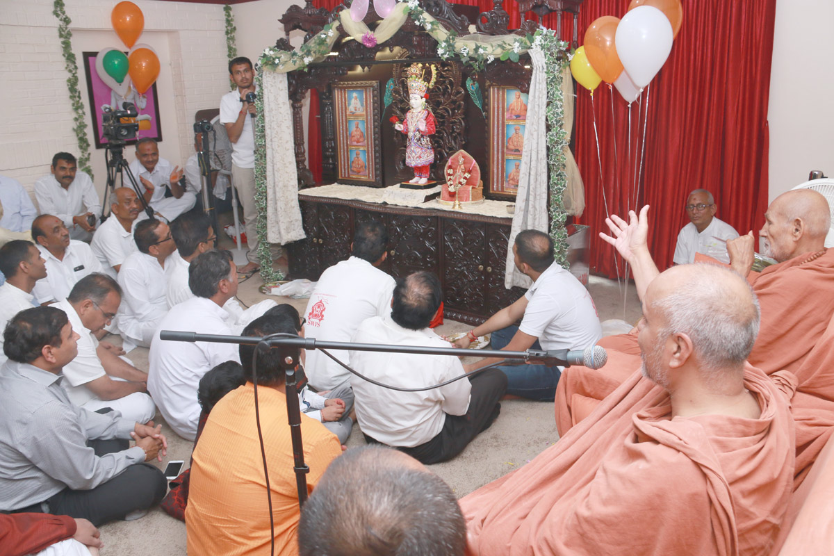 SMVS Swaminarayan Mandir Murti Pratistha Utsav- Chicago