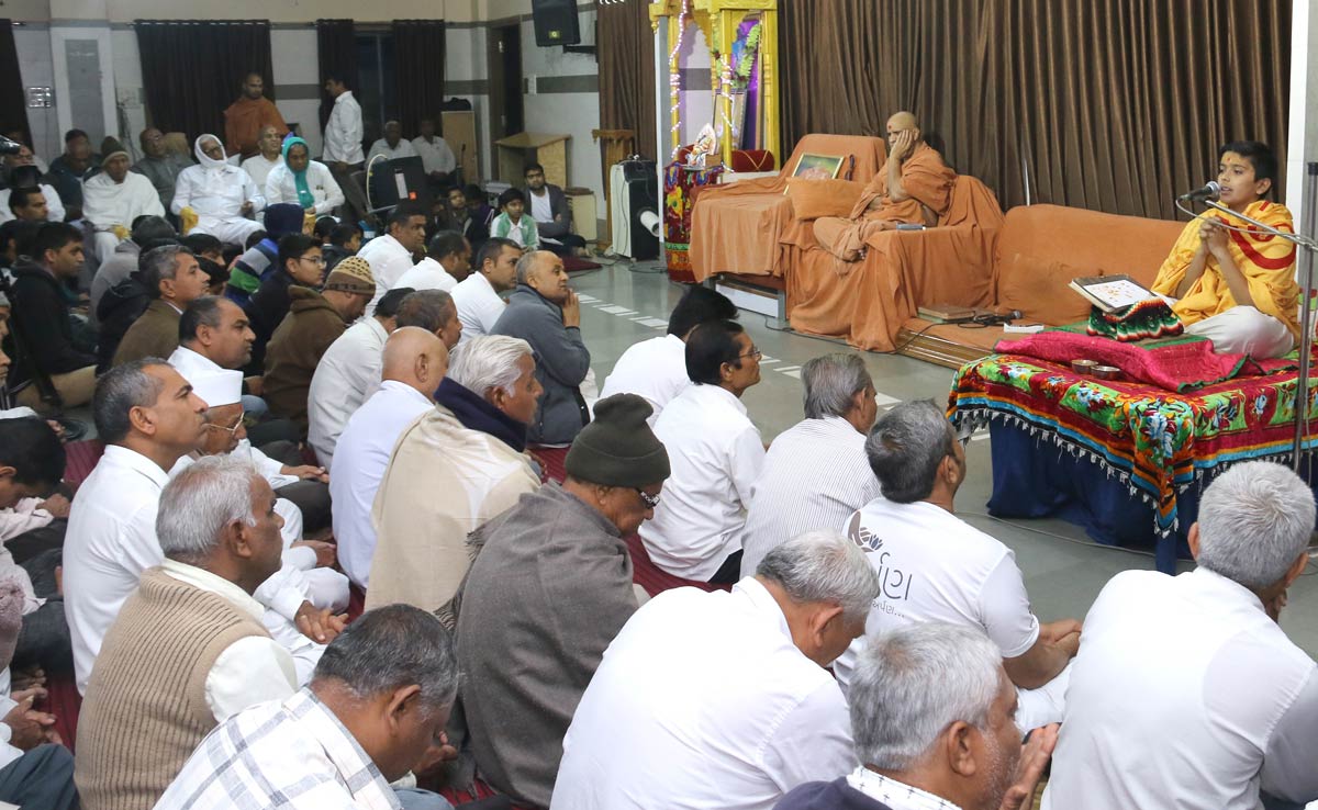HH Swamishree Dhanurmas Sabha At Ghanshyamnagar,Ahmedabad.