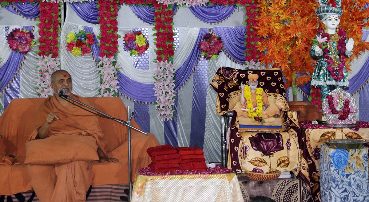 HDH Swamishri Vicharan - February 2019 (16th February to 30th February)