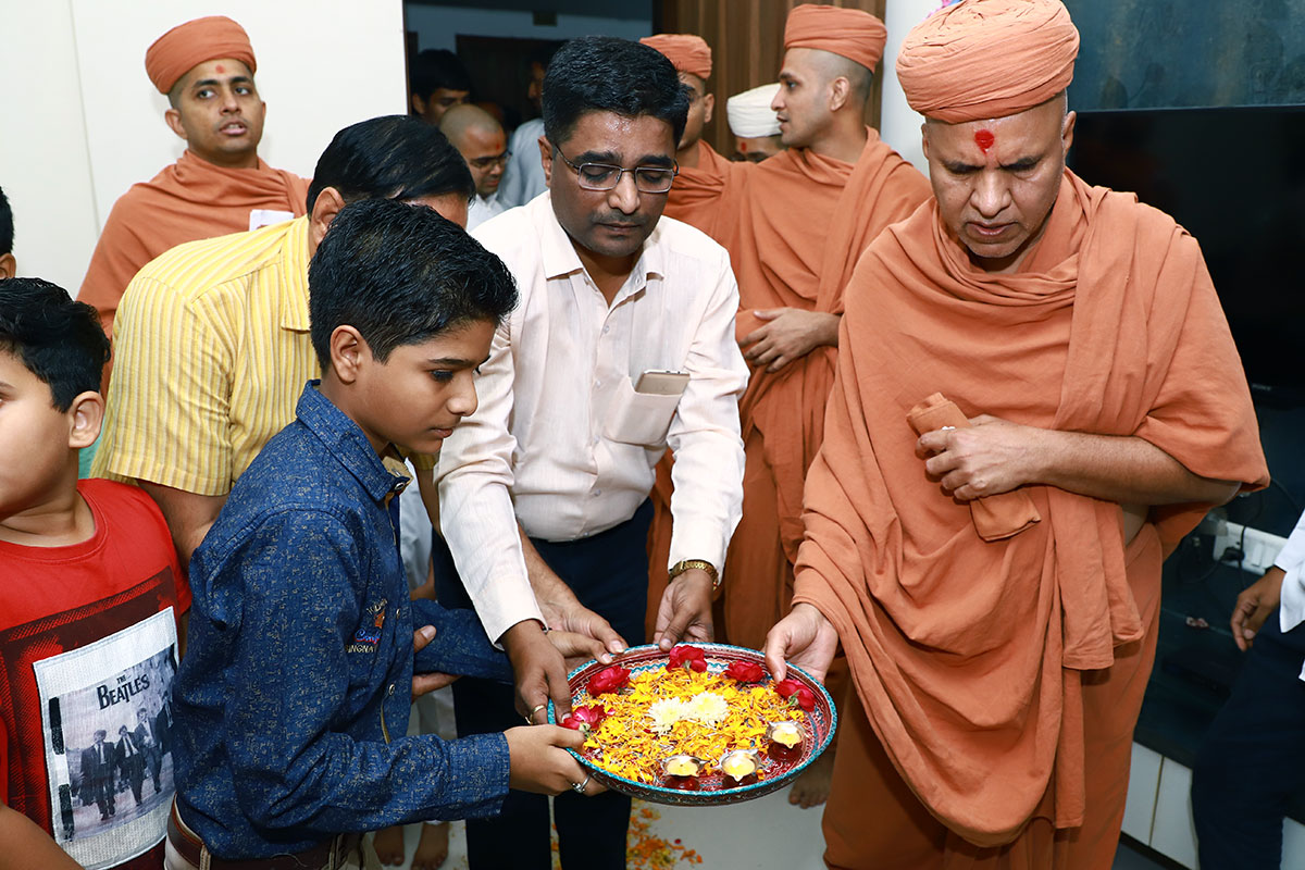 Padhramni at Swaminarayan Dham
