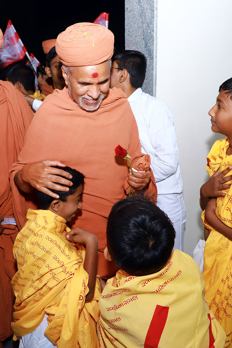 HDH Swamishri Vicharan - February 2020 (1st February to 15th February)