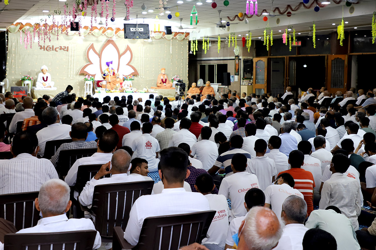 Parayan Purnahuti at Swaminarayan Dham Gandhinagar