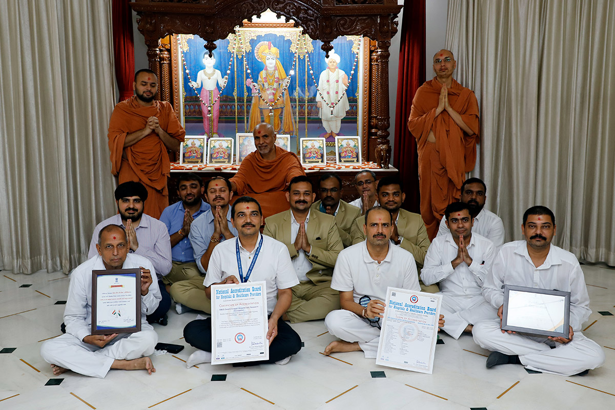 SMVS Swaminarayan Hospital Receives NABH Certified