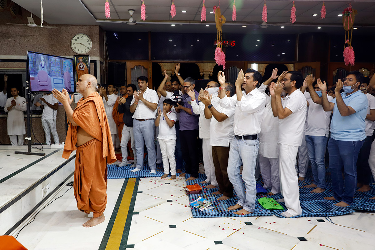 Abji Bapashri Pragatya Utsav at Swaminarayan Dham