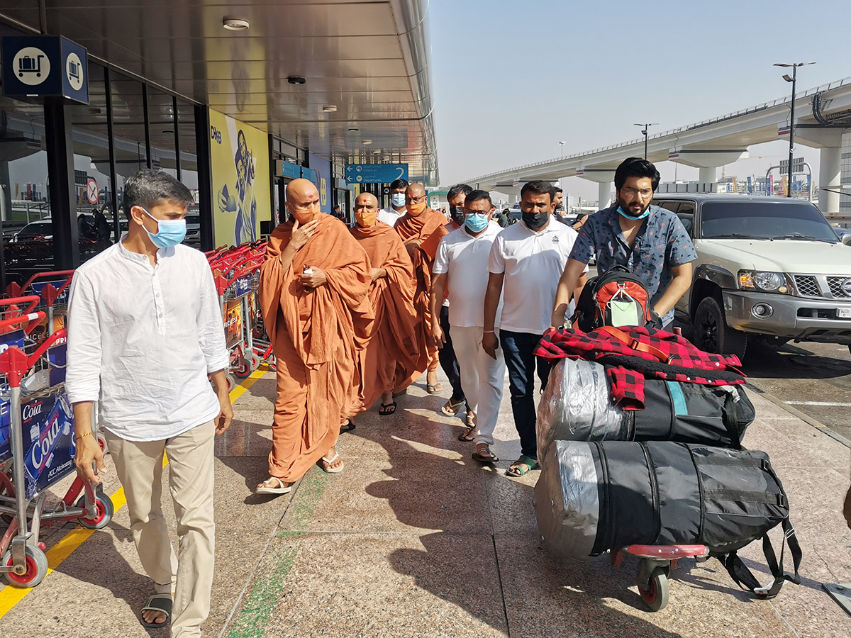 Departure at India Airport