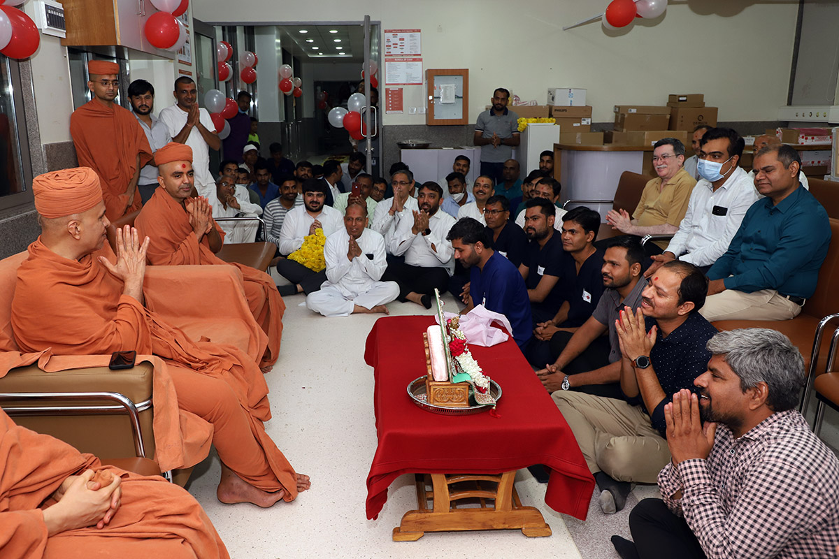 SMVS Swaminarayan Hospital - Cardiac Cath Lab Opening