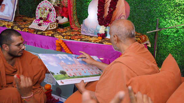  SMVS Swaminarayan Mandir Kadi - Shilanyas Samaroh