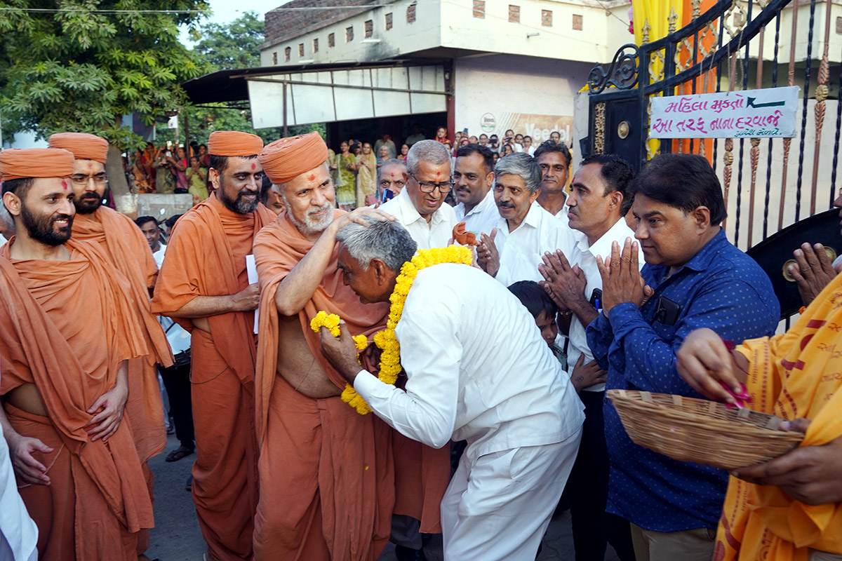 SMVS Swaminarayan Mandir Bavla - Shilanyas Samaroh