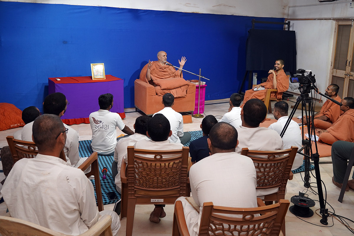 SSP Mukto Divya Labh at Swaminarayan Dham