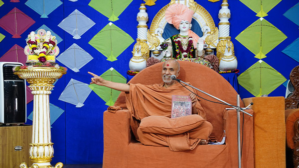 HDH Swamishri Vicharan - 19 to 25 Jan, 2024