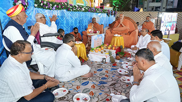 SMVS Shri Swaminarayan Mandir, Sanand | Shilanyas Samaroh