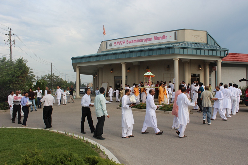 Shree Swaminarayan Mandir First Patotsav - Canada