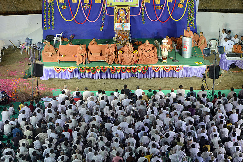 SMVS Swaminarayan Mandir Surat Shilanyas Utsav