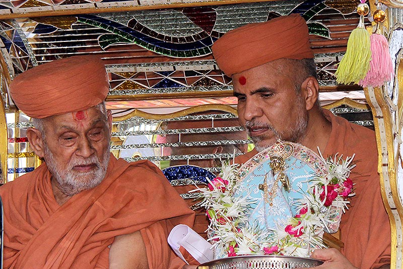 SMVS Swaminarayan Mandir Godhara Shilanyas Utsav