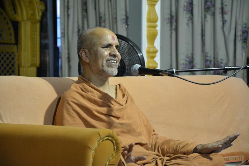 HDH Swamishri Vicharan - SMVS Swaminarayan Mandir JC, NJ
