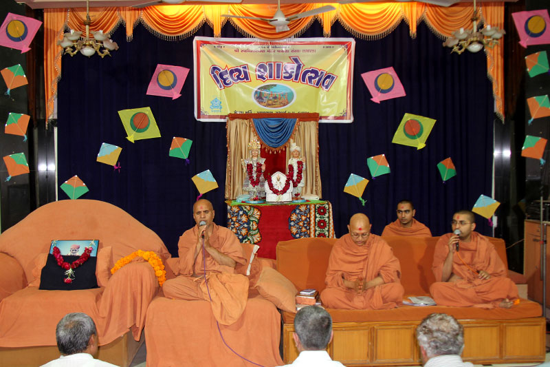 SMVS Swaminarayan Mandir Ghatlodiya - Zoliseva & Shakotsav