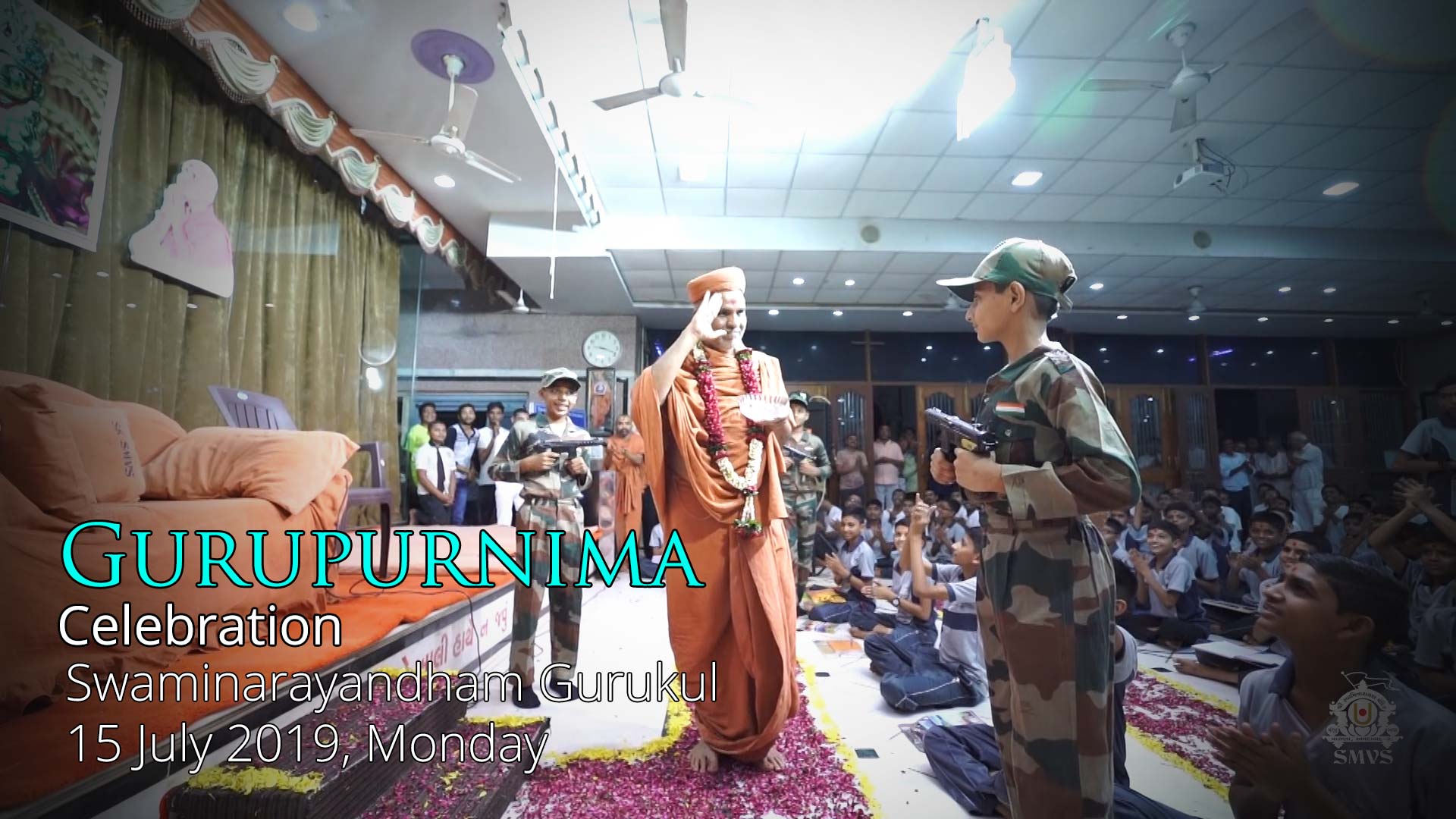 Guru Purnima Celebration 2019 - Swaminarayan Dham, Gurukul