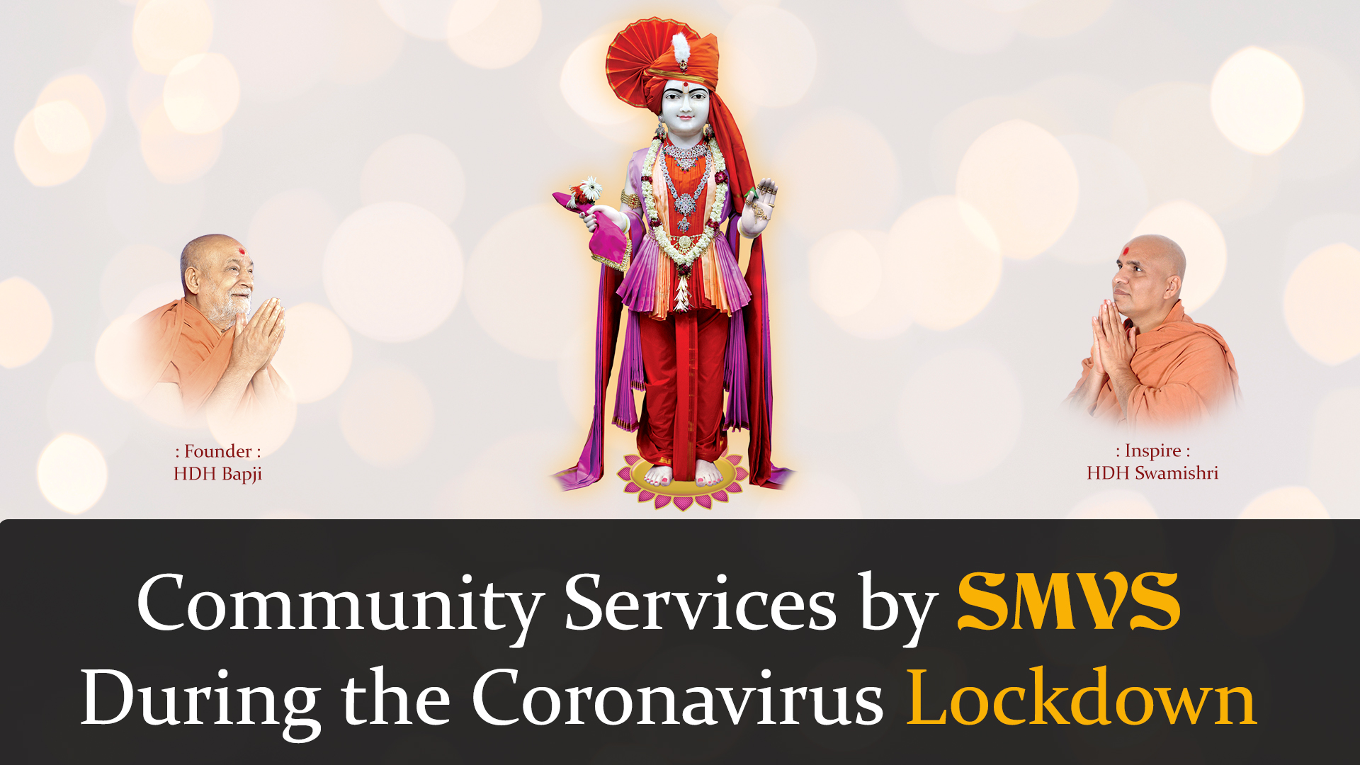 Community Services By SMVS During the Coronavirus Lockdown