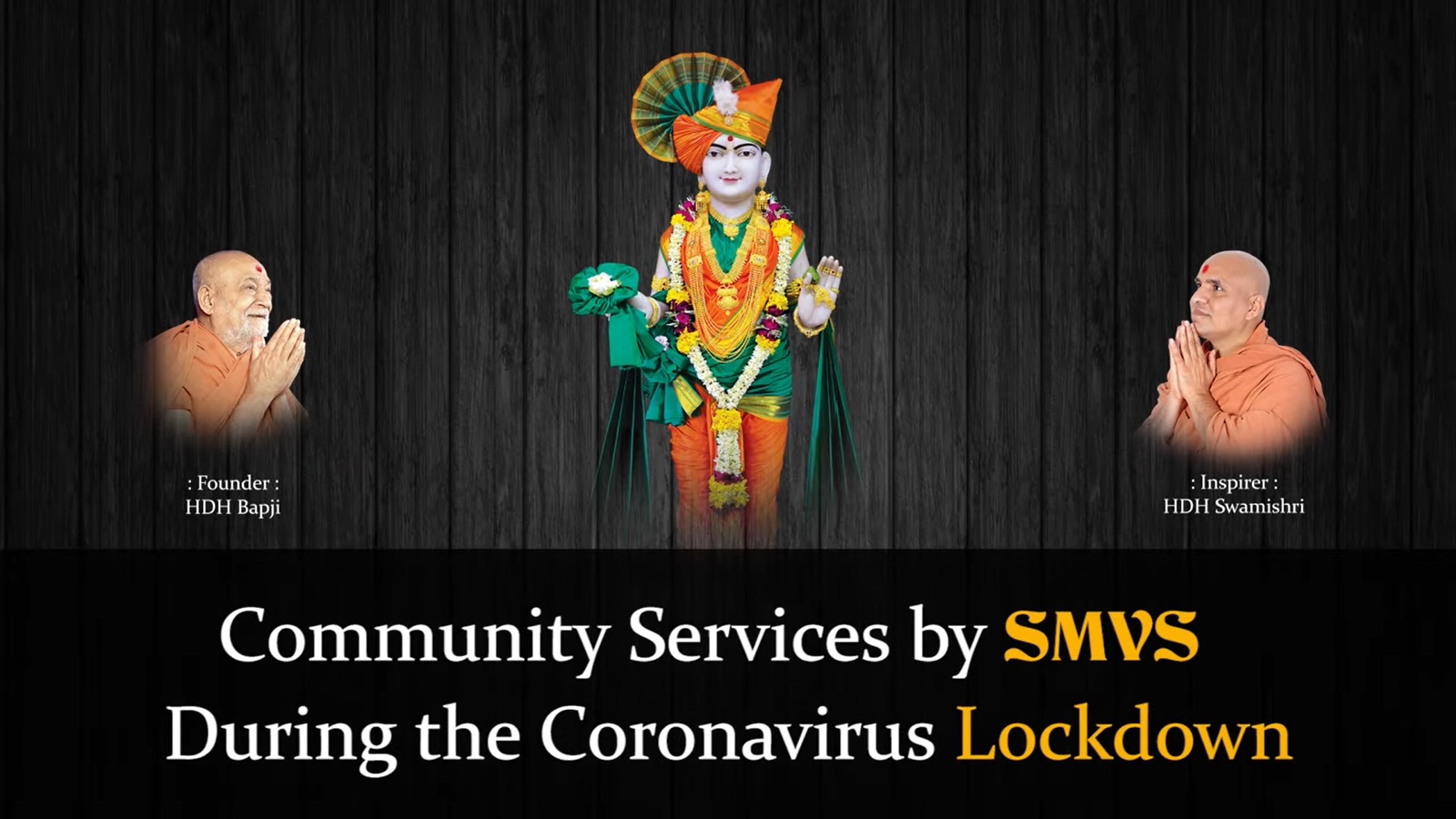 Community Services By SMVS During the Coronavirus Lockdown | Canada