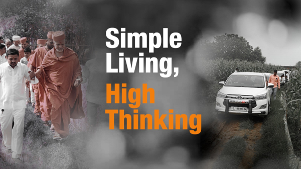 Simple Living High Thinking | Divine Impressions of Guruji