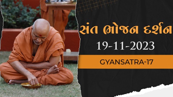 Sant Bhojan Darshan | Gyansatra 17 | 19 Nov, 2023