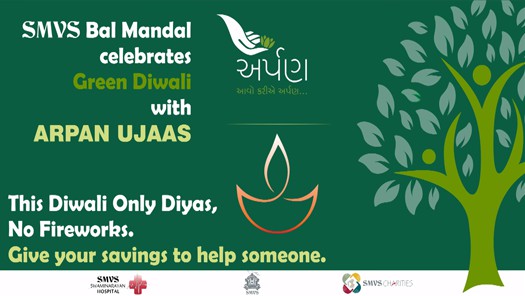 SMVS Celebrates Green Diwali with Arpan Ujas
