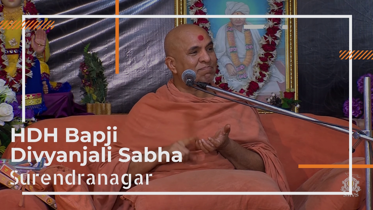 HDH Bapji Divyanjali Sabha | Surendranagar | 28 September, 2019