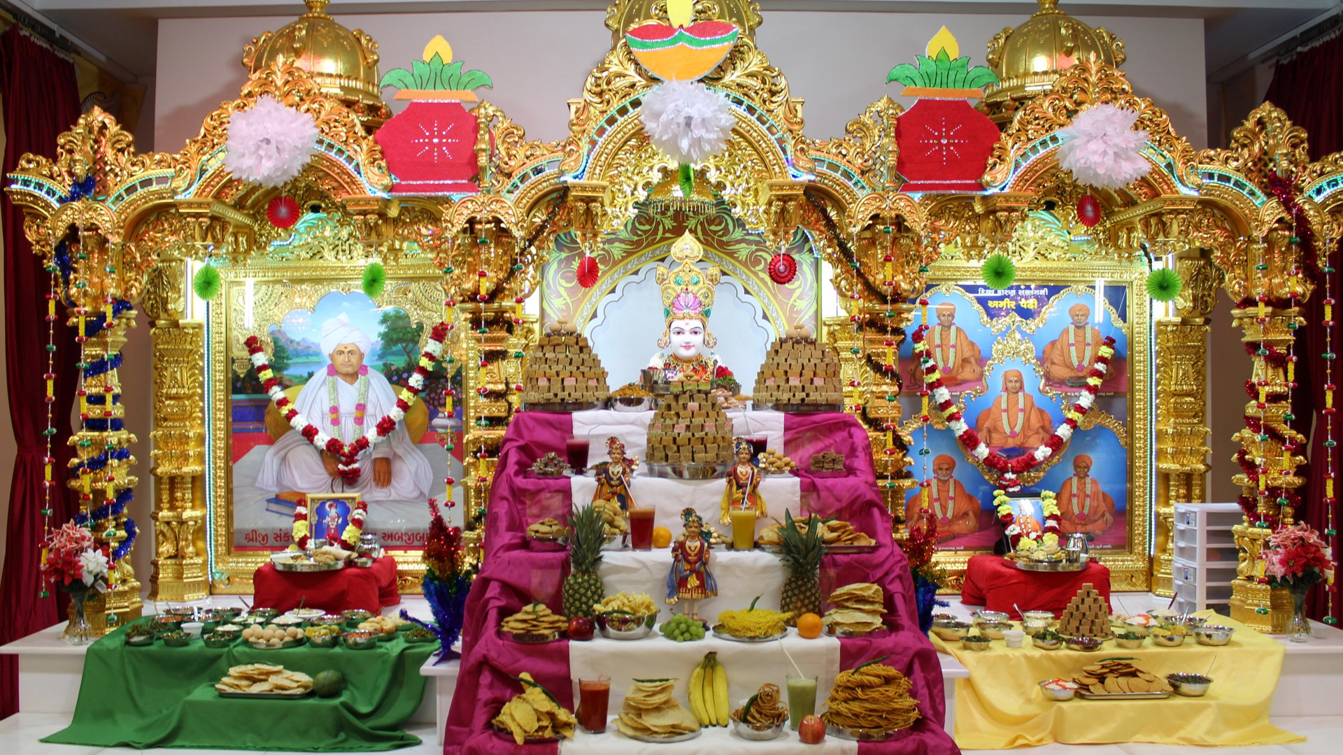 Annakut Darshan - Abroad